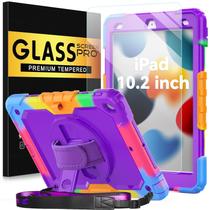 Capa Resistente Antichoque BLOSOMEET para iPad 10.2" com Protetor de Tela