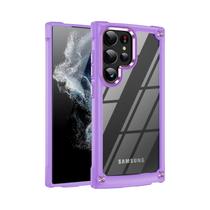 Capa Resistente e à Prova de Choques para Samsung S25/S24/S23/S22 - Transparente Capa Resistente e à Prova de Choques para Samsung S25/S24/S23/S22 - Transparente