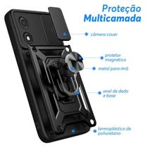 Capa Resistente p/ Motorola Moto E13 4G - Preto