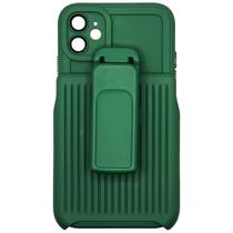 Capa Resistente Para iPhone 11, Com Suporte Clip, Anti-Impacto, Verde Capa Resistente Para iPhone 11, Com Suporte Clip, Anti-Impacto, Verde