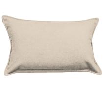 Capa retangular baguete boucle bege claro 30x50 Capa retangular baguete boucle bege claro 30x50