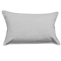 Capa retangular baguete boucle cinza 30x50