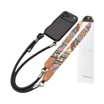 Capa Retro Com Cordão Para iPhone, À Prova De Choque, Multifuncional, Com Alça De Pescoço Capa Retro Com Cordão Para iPhone, À Prova De Choque, Multifuncional, Com Alça De Pescoço