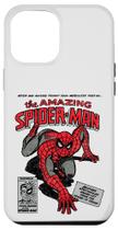 Capa Retrô de Quadrinhos do Homem-Aranha Marvel para iPhone 12 Pro Max