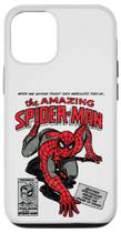 Capa Retrô de Quadrinhos do Homem-Aranha Marvel para iPhone 12 Pro