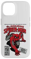 Capa Retro de Quadrinhos do Homem-Aranha Marvel para iPhone 14