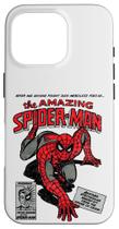 Capa Retrô de Quadrinhos do Homem-Aranha Marvel para iPhone 16 Pro