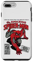 Capa Retrô de Quadrinhos do Homem-Aranha Marvel para iPhone 7 Plus/8 Plus