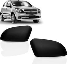 Capa Retrovisor Agile Montana 09 10 11 12 13 14 Black Piano