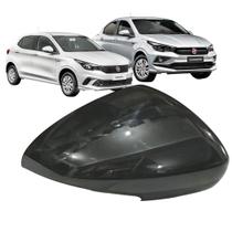 Capa Retrovisor Argo Cronos 2017 até 2025 Preta Lisa Com Furo Pisca Capa Retrovisor Argo Cronos 2017 até 2025 Preta Lisa Com Furo Pisca