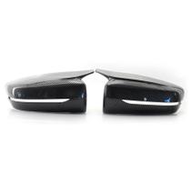 Capa Retrovisor BMW 320 330 340 Serie 3 M3 M4 Efeito Carbono