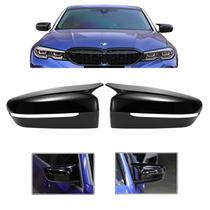 Capa Retrovisor Bmw 330 340 G20 G28 M2 M3 M4 Preto Metálico