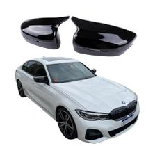 Capa Retrovisor BMW 330 340 Serie 3 M2 M3 M4 M5 Black Piano