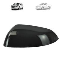 Capa retrovisor chevrolet agile 2009 a 2025 montana 2010 a 2025 black piano lado esquerdo