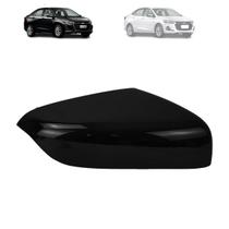 Capa retrovisor chevrolet onix plus 2020 a 2022 black piano lado direito Capa retrovisor chevrolet onix plus 2020 a 2022 black piano lado direito
