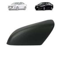 Capa retrovisor chevrolet onix plus 2020 a 2022 preta lado esquerdo