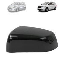 Capa retrovisor chevrolet spin 2012 a 2023 black piano lado esquerdo