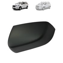 Capa retrovisor chevrolet spin 2012 a 2023 preta lado esquerdo Capa retrovisor chevrolet spin 2012 a 2023 preta lado esquerdo
