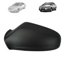 Capa retrovisor chevrolet vectra 2006 a 2011 preta lado esquerdo