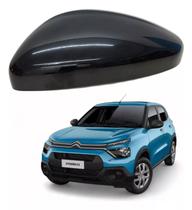 Capa Retrovisor Citroen C3 2022 2023 2024 Lado Esquerdo Preto Perolizado Original Capa Retrovisor Citroen C3 2022 2023 2024 Lado Esquerdo Preto Perolizado Original
