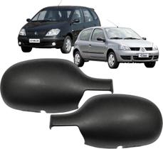 Capa Retrovisor Clio 1999 até 2012 Scenic 2001 até 2011 Par 2 peças
