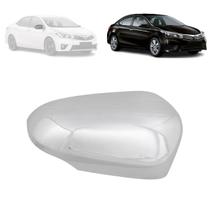 Capa retrovisor corolla 14/17 ld (c/ furo pisca) (cromada)