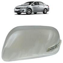Capa Retrovisor Corolla 2009 2010 2011 2012 2013 Led Acabamento Cromado