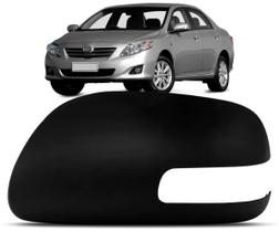 Capa Retrovisor Corolla 2009 A 2013 C/furo Preto Capa Retrovisor Corolla 2009 A 2013 C/furo Preto