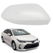 Capa Retrovisor Corolla 2020 2021 2022 2023 2024 2025 Lado Direito Branco Lunar Perolizado Original