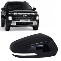 Capa Retrovisor Creta 2023 2024 2025 2026 Lado Direito Preto Onix Original