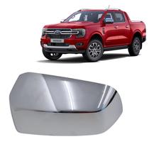 Capa Retrovisor Cromada Ford Ranger 2024 2025 Lado Esquerdo Original