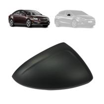 Capa retrovisor cruze 17/21 ld (c/ furo pisca) (preta)