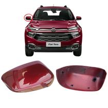 Capa Retrovisor Direito Fiat Toro 2017 A 2021 Verm