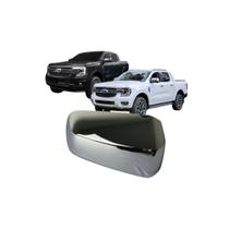 Capa Retrovisor Direito Ford Ranger 2024 2025 Cromada Capa Retrovisor Direito Ford Ranger 2024 2025 Cromada