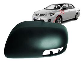 Capa retrovisor externo lado esquerdo c/ pisca corolla 2008 2009 2010 2011 2012 2013