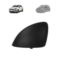 Capa retrovisor fiat argo 2017 a 2025 com pisca preta lado esquerdo