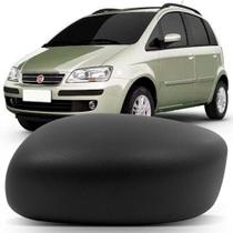 Capa Retrovisor Fiat Idea Esquerda 2005 A 2009 Metagal R - LADO ESQUERDO (MOTORISTA)