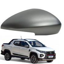 Capa Retrovisor Fiat Strada Ranch 2023 2024 2025 Lado Direito Cinza Strato Original