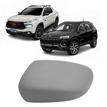 Capa Retrovisor Fiat Toro 2016 A 2025 Jeep Compass 2017 A 2025 Lado Esquerdo Primer Capa Retrovisor Fiat Toro 2016 A 2025 Jeep Compass 2017 A 2025 Lado Esquerdo Primer