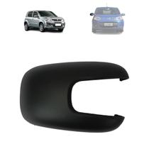 Capa retrovisor fiat uno vivace 2010 a 2021 preta lado direito
