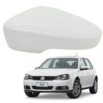 Capa Retrovisor Golf Sportline 2011 2012 2013 2014 Branco Cristal Esquerdo Original