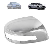 Capa retrovisor honda civic 2012 a 2016 com furo pisca cromada lado direito