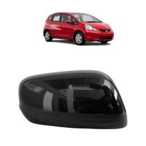 Capa retrovisor honda fit 09/14 preta lisa - ld Capa retrovisor honda fit 09/14 preta lisa - ld