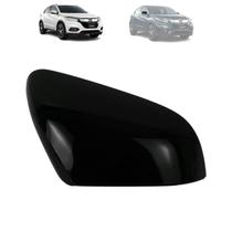 Capa retrovisor honda hrv 2015 a 2021 black piano lado direito