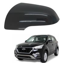 Capa Retrovisor Hyundai Creta 2017 2018 2019 2020 2021 Lado Esquerdo Preto Original