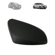 Capa retrovisor hyundai hb20 2012 a 2025 preta lado direito