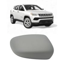 Capa Retrovisor Jeep Compass 2017 2018 2019 2020 2021 2022 2023 2024 2025 Lado Direito Primer