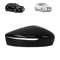 Capa retrovisor kicks 16/21 ld (c/ furo pisca) (black piano)