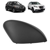 Capa retrovisor nissan kicks 2016 a 2021 preta lado direito Capa retrovisor nissan kicks 2016 a 2021 preta lado direito