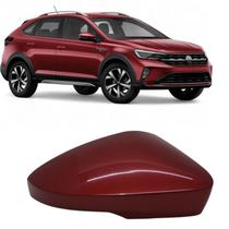 Capa Retrovisor Nivus 2020 2021 2022 2023 2024 2025 Lado Direito Vermelho Sunset